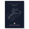 F1 Race Track Canvas Wall Art Minimalist Black Circuit Map Poster For Home Office Decor 9