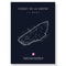 F1 Race Track Canvas Wall Art Minimalist Black Circuit Map Poster For Home Office Decor 16