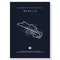 F1 Race Track Canvas Wall Art Minimalist Black Circuit Map Poster For Home Office Decor 19