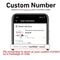 Custom Wheelie Bin Number Stickers 4pcs Waterproof Vinyl House Number Decals For Trash Recycling B 2