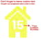 Custom Wheelie Bin Number Stickers 4pcs Waterproof Vinyl House Number Decals For Trash Recycling B 15