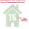 Custom Wheelie Bin Number Stickers 4pcs Waterproof Vinyl House Number Decals For Trash Recycling B 18