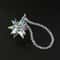 AB Crystal Meteor Hammer Car Pendant Rainbow Suncatcher Hanging Ornament For Rearview Mirror Home 0