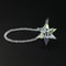 AB Crystal Meteor Hammer Car Pendant Rainbow Suncatcher Hanging Ornament For Rearview Mirror Home 1