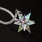 AB Crystal Meteor Hammer Car Pendant Rainbow Suncatcher Hanging Ornament For Rearview Mirror Home 2
