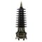 Feng Shui Wenchang Pagoda Tower Statue Zinc Alloy 3D Lucky Scholar Ornament For Home Office Decor 6