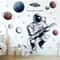 Astronaut Space Wall Stickers Set Removable PVC Galaxy Decals For Kids Room Nursery Decor 1