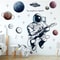Astronaut Space Wall Stickers Set Removable PVC Galaxy Decals For Kids Room Nursery Decor 1