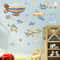Astronaut Space Wall Stickers Set Removable PVC Galaxy Decals For Kids Room Nursery Decor 3
