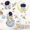 Astronaut Space Wall Stickers Set Removable PVC Galaxy Decals For Kids Room Nursery Decor 5