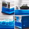 Black Pearl Liquid Motion Ship Bottle Floating Acrylic Fluid Toy Decor For Desk Home 4