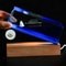 Black Pearl Liquid Motion Ship Bottle Floating Acrylic Fluid Toy Decor For Desk Home 9