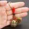 Vintage Lucky Cat Keychain Figurine Alloy Maneki Neko Feng Shui Talisman For Wealth Good Fortune 3