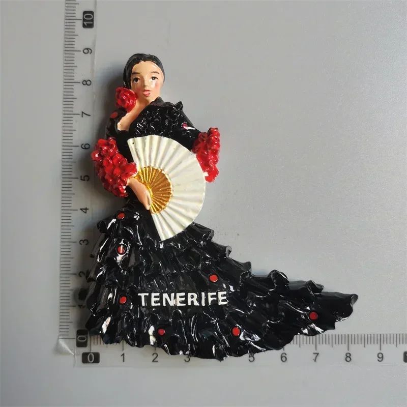 Spain Tenerife Fridge Magnet Scenic Resin Souvenir Sticker For Home Travel Collection 2