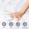 White Faux Sheepskin Fluffy Rug Ultra Soft Washable Plush Carpet For Bedroom Nursery Living Room 3