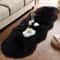 White Faux Sheepskin Fluffy Rug Ultra Soft Washable Plush Carpet For Bedroom Nursery Living Room 1