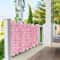 Expandable Artificial Ivy Flower Fence Decorative Privacy Screen Trellis For Garden Wall Wedding 1