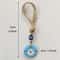 Handcrafted Evil Eye Glass Wall Hanging Blue Eye Protection Pendant For Home Decor 6