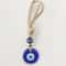 Handcrafted Evil Eye Glass Wall Hanging Blue Eye Protection Pendant For Home Decor 9
