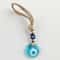 Handcrafted Evil Eye Glass Wall Hanging Blue Eye Protection Pendant For Home Decor 10