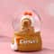 Luminous Capybara Crystal Ball Ornament Cute Animal LED Desk Decor For Home Gifts 3