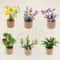 Miniature Dollhouse Potted Plants Realistic Greenery Decor For 112 Scale Mini Garden DIY Scenes 1