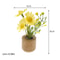Miniature Dollhouse Potted Plants Realistic Greenery Decor For 112 Scale Mini Garden DIY Scenes 4