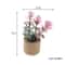 Miniature Dollhouse Potted Plants Realistic Greenery Decor For 112 Scale Mini Garden DIY Scenes 5