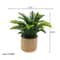 Miniature Dollhouse Potted Plants Realistic Greenery Decor For 112 Scale Mini Garden DIY Scenes 9