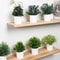 Artificial Bonsai Potted Plant Realistic Mini Tree Decor For Home Office Garden Display 1