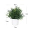 Artificial Bonsai Potted Plant Realistic Mini Tree Decor For Home Office Garden Display 7