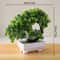 Artificial Bonsai Potted Plant Realistic Mini Tree Decor For Home Office Garden Display 13