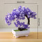 Artificial Bonsai Potted Plant Realistic Mini Tree Decor For Home Office Garden Display 14