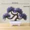 Artificial Bonsai Potted Plant Realistic Mini Tree Decor For Home Office Garden Display 19
