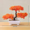 Artificial Bonsai Potted Plant Realistic Mini Tree Decor For Home Office Garden Display 21