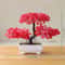 Artificial Bonsai Potted Plant Realistic Mini Tree Decor For Home Office Garden Display 26