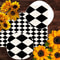 Black White Buffalo Plaid Linen Table Runner Diamond Lattice Farmhouse Table Decor For Kitchen P 3