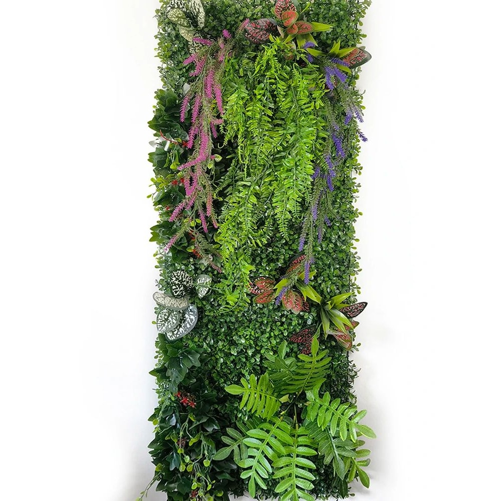 Artificial Grass Wall Panel Realistic Greenery Backdrop For Home Garden Wedding Decor 22