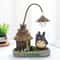 Cartoon Anime Wooden House Night Light Cute LED Desk Lamp For Room Office Gift Decor 4