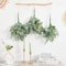 Lush Evergreen Artificial Eucalyptus Stem Set Realistic Greenery Decor For Weddings Modern Home S