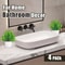 FreshBloom Mini Artificial Bonsai Plant Set 4 Pack Realistic Greenery For Home Office Farmhouse D 4