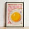 Parisian Bistro Canvas Wall Art Lemon Wine Oyster French Breakfast Poster For Kitchen Cafe Decor 2
