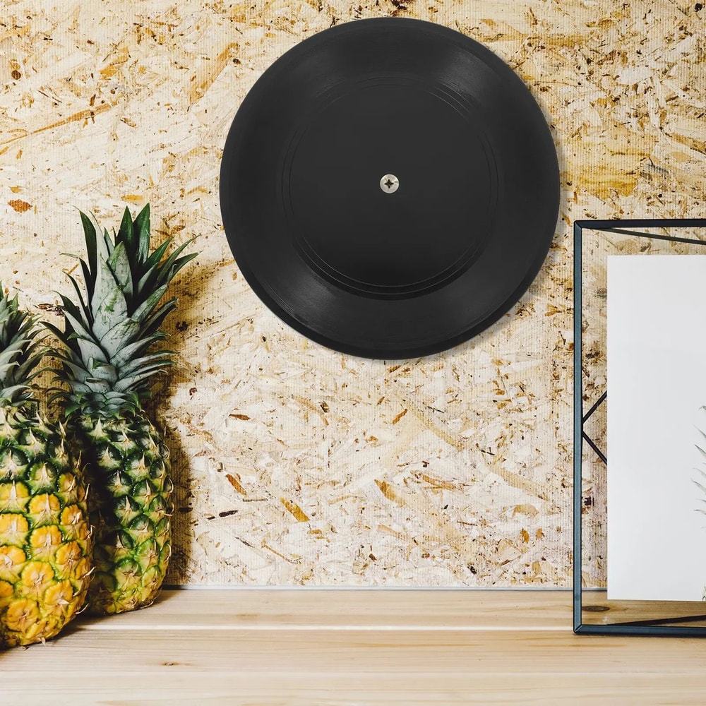Retro Vibe Vinyl Record Wall Decor Vintage MusicInspired Hanging Ornament For Home Party Styling 0