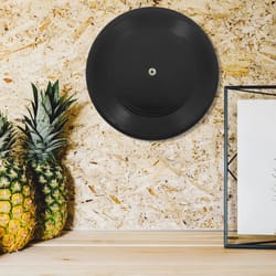 retro vibe vinyl record wall decor – vintage music-inspired hanging ornament for home & party styling