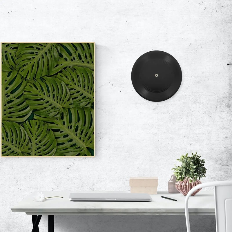 Retro Vibe Vinyl Record Wall Decor Vintage MusicInspired Hanging Ornament For Home Party Styling 1
