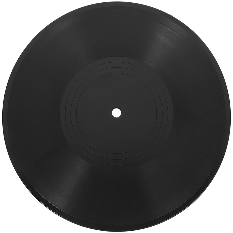 Retro Vibe Vinyl Record Wall Decor Vintage MusicInspired Hanging Ornament For Home Party Styling 4