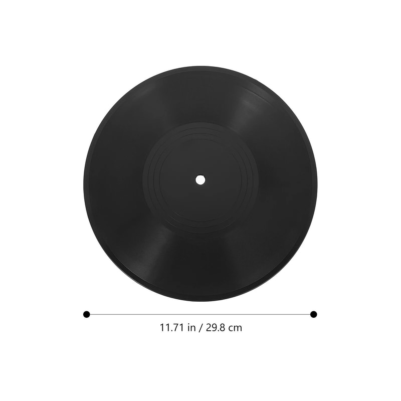 Retro Vibe Vinyl Record Wall Decor Vintage MusicInspired Hanging Ornament For Home Party Styling 6