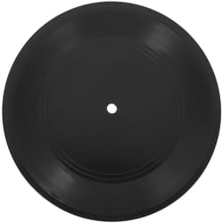 classic groove vinyl record wall decor – retro music disc ornament for home, bar & party styling