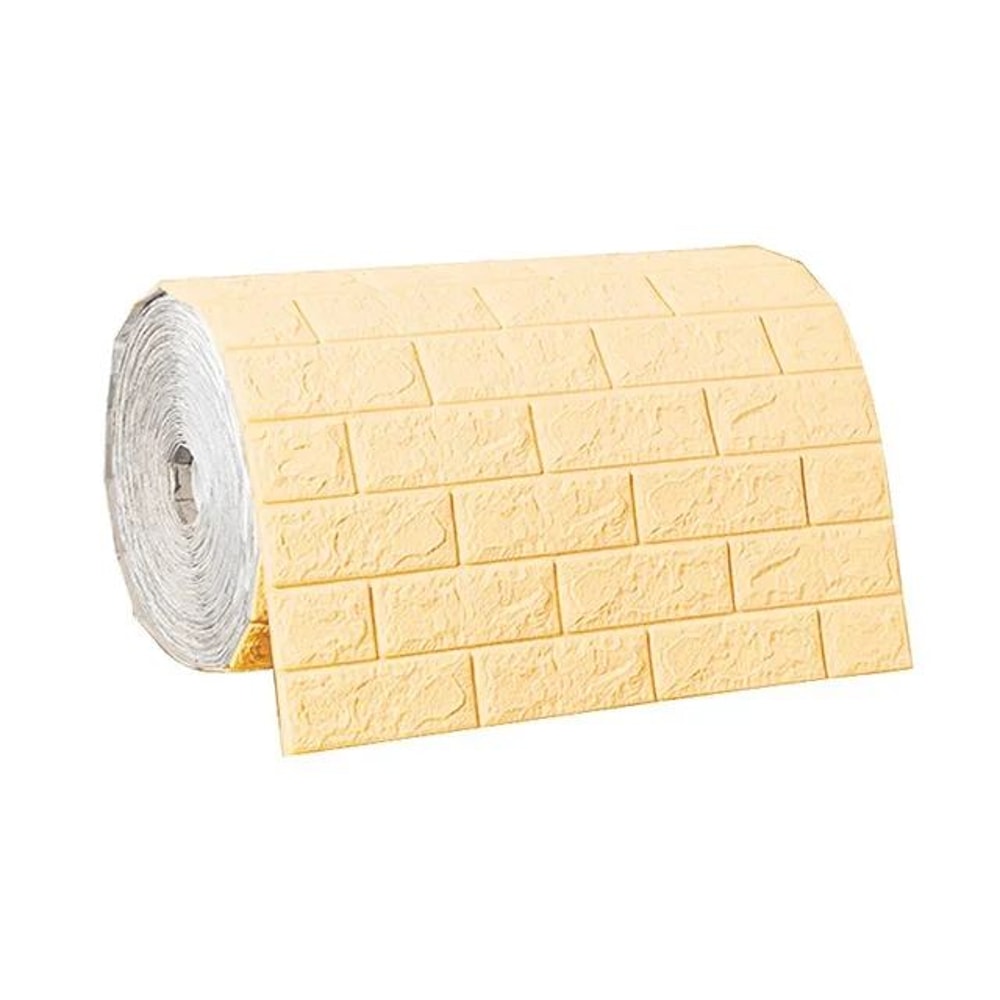 FlexiBrick 3D Foam Wall Panels SelfAdhesive Waterproof Brick Wallpaper For Stylish Home Interiors 17