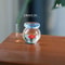 VividGlass Mini Pocket Fish Figurine Handcrafted Colorful Glass Ornament For Desk Home Decor 11